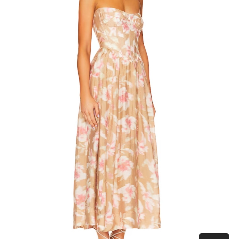 Corseted Linen dress